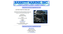Desktop Screenshot of barrett-marine.com