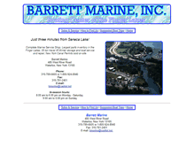 Tablet Screenshot of barrett-marine.com